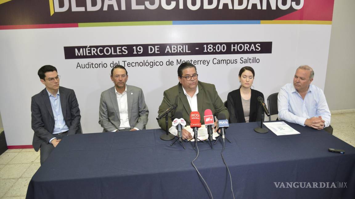 Coparmex Coahuila Sureste anuncia Debate Ciudadano en el ITESM