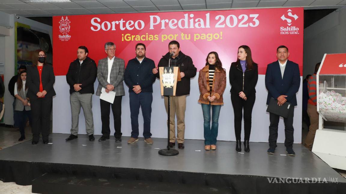 Sortea Municipio de Saltillo 10 premios de 100 mil pesos