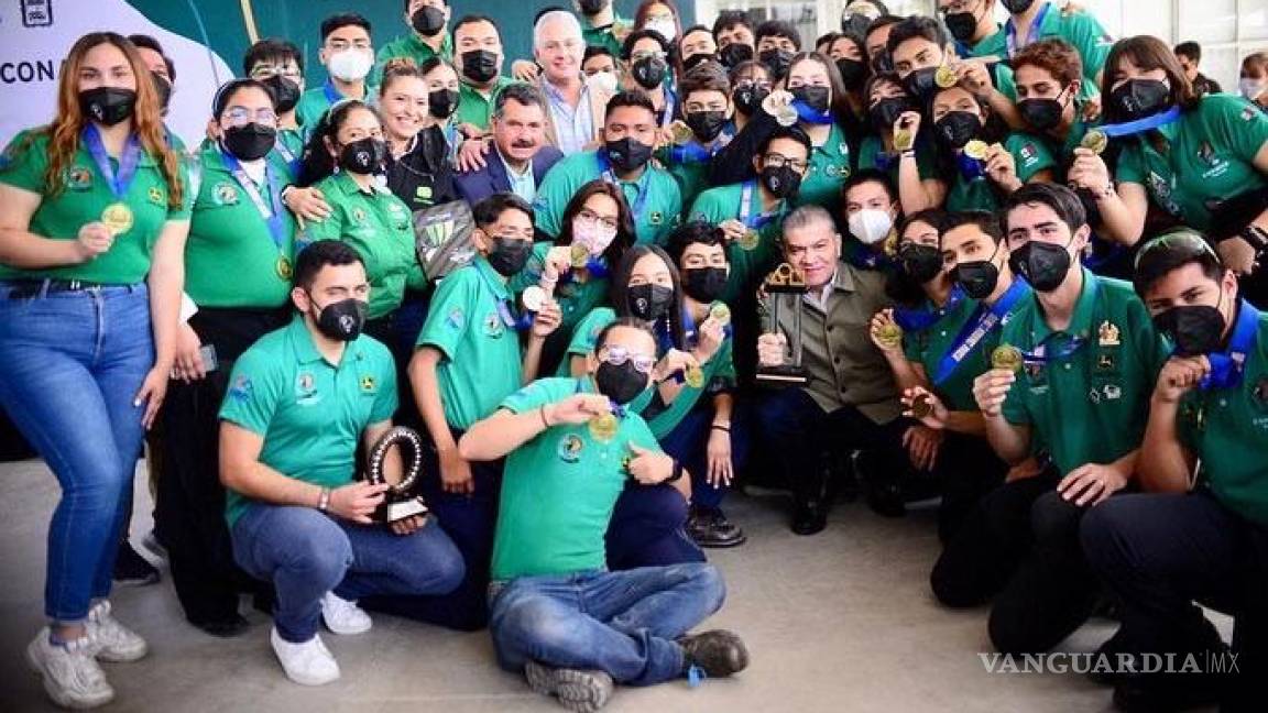 Reconoce MARS a equipo del CONALEP Torreón que triunfó en regional de robótica