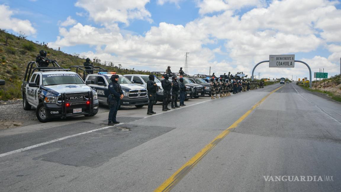 Refuerzan seguridad en Saltillo con patrullajes especiales en zona rural y brechas durante Operativo de Verano 2025