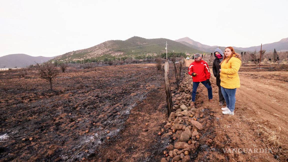 Alcaldesa de Arteaga hace llamado a la prevención tras incendio en El Tunal