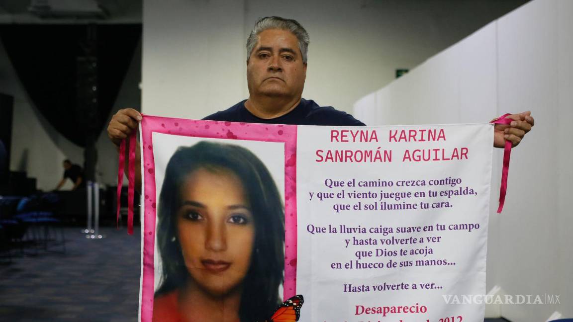 $!Jesús García lleva 12 años tratando de ubicar a su hija Reyna Karina, quien fue vista por última vez en Tlalnepantla.