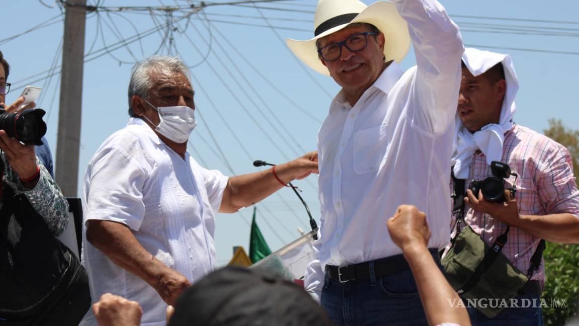 Sheinbaum, Monreal y Adán López miden su músculo presidenciable en Coahuila