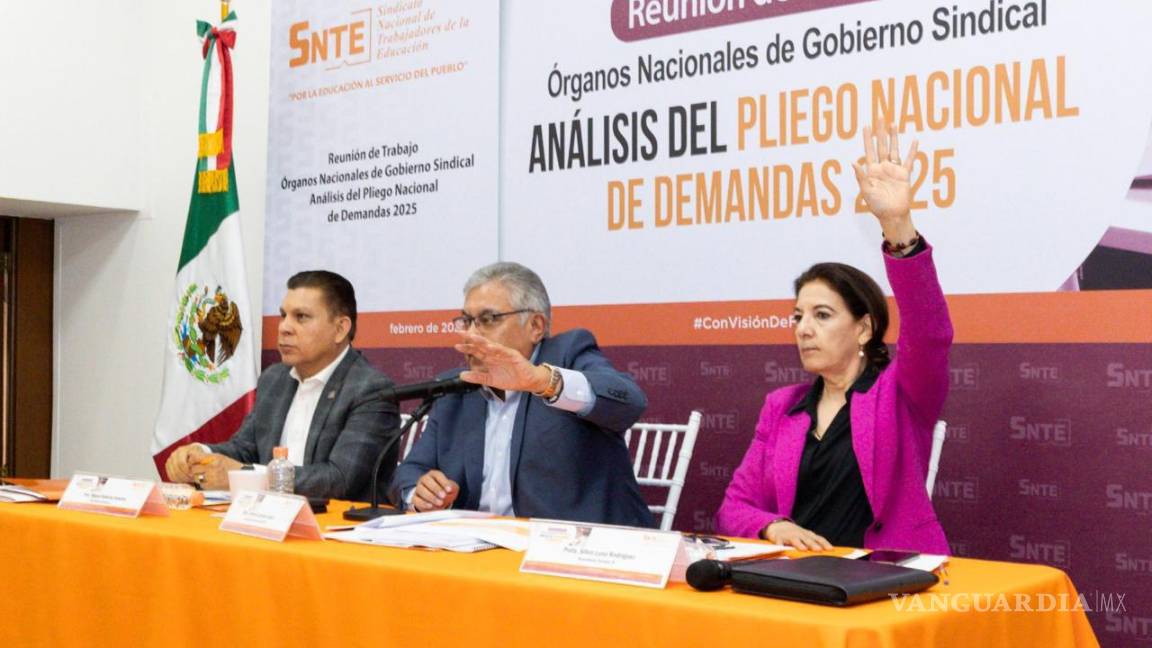 Alista SNTE pliego de demandas para medio millón de maestros