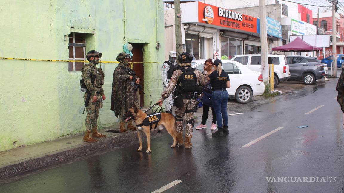 Catean dos casas en el Centro de Saltillo; detienen a presunto narcomenudista