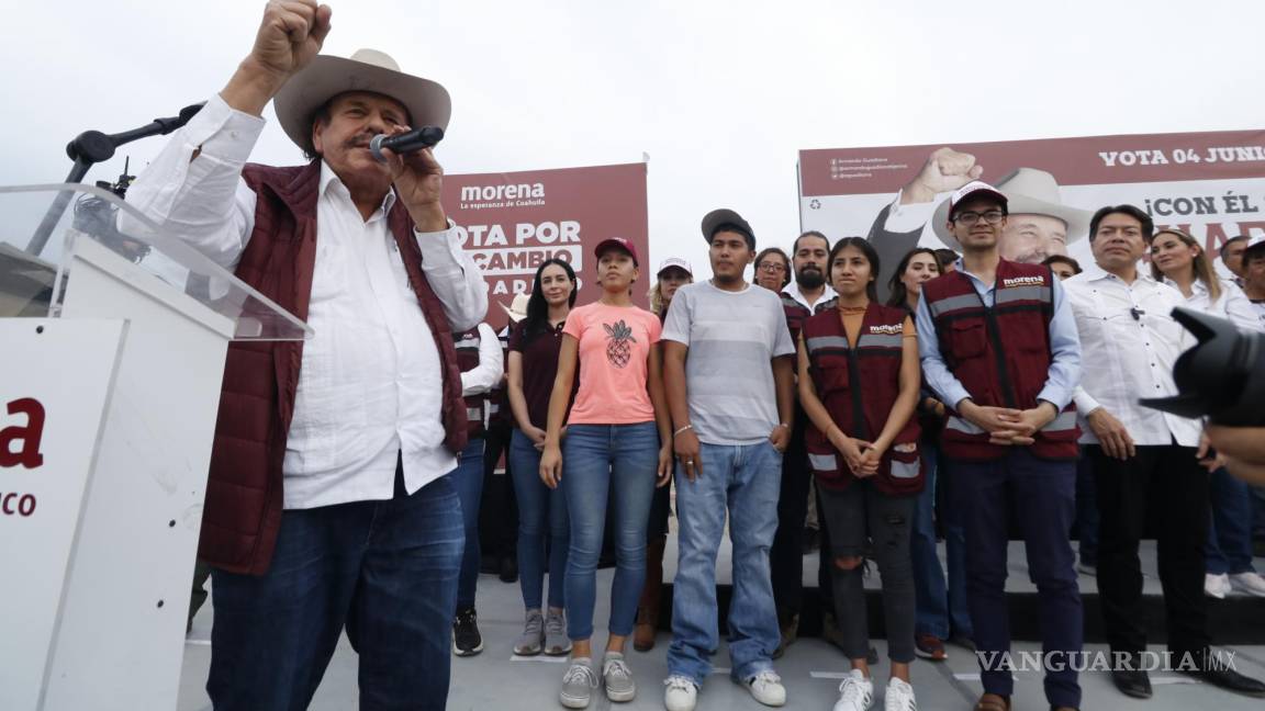Se pronuncia Armando Guadiana contra despojos en Coahuila
