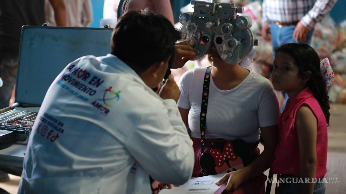$!Habitantes del ejido La Ventura accedieron a servicios médicos, visuales y dentales gratuitos gracias al programa “Amor en Movimiento”.