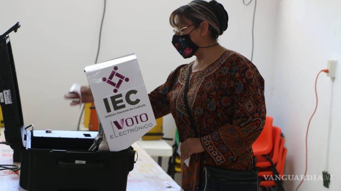 Por error en programación, INE cancela uso de urnas electrónicas en elecciones de Coahuila