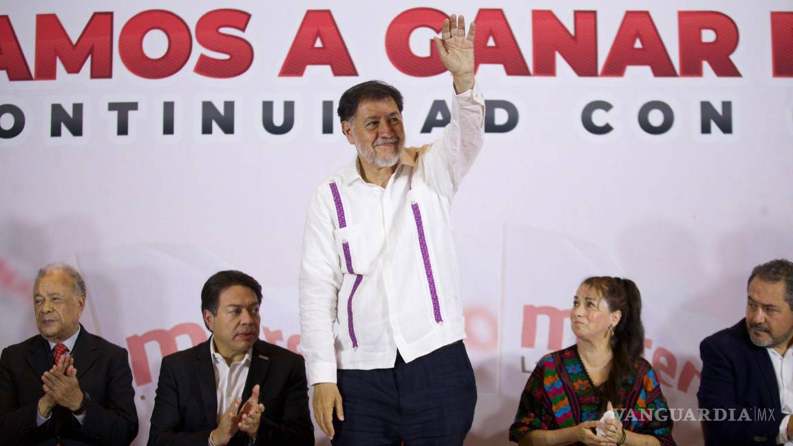 Gerardo Fernández Noroña se registra; aceptará los 5 millones, pero del PT