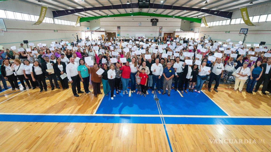 Con talleres ‘Amor por aprender’, más de mil saltillenses se gradúan gracias al impulso del DIF Saltillo