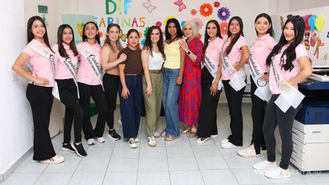 Promueve DIF Sabinas valores de empatía y servicio entre candidatas a Reina de Feriexpo 2025