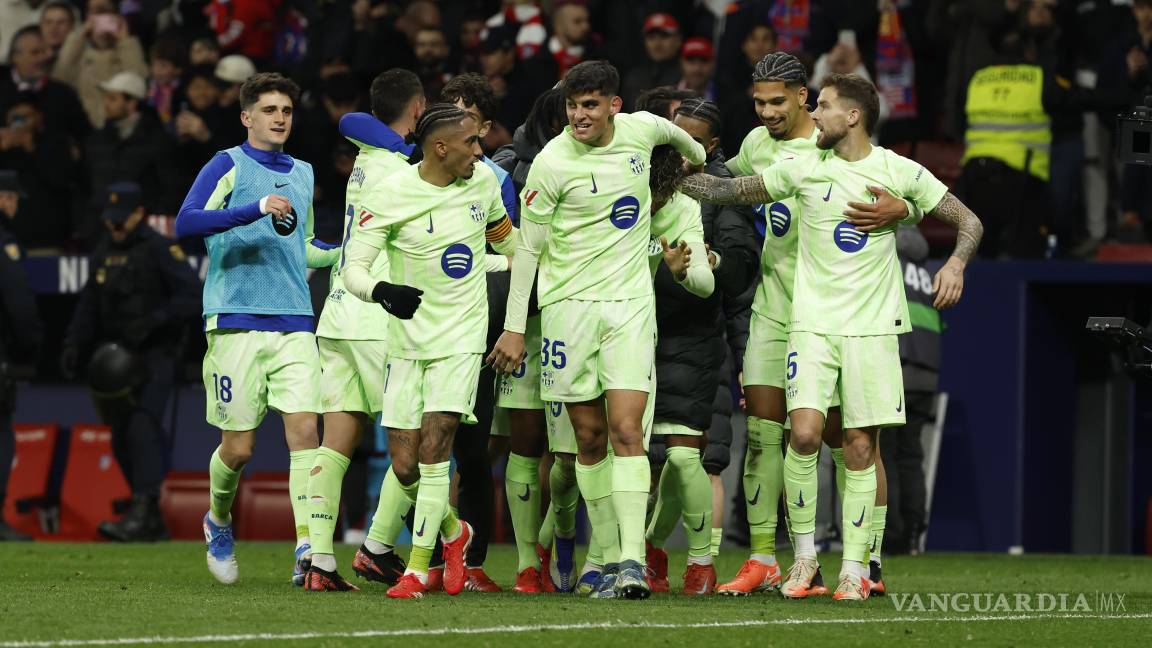 ¡Increíble remontada! El Barcelona sorprende al Atlético con un final de locura