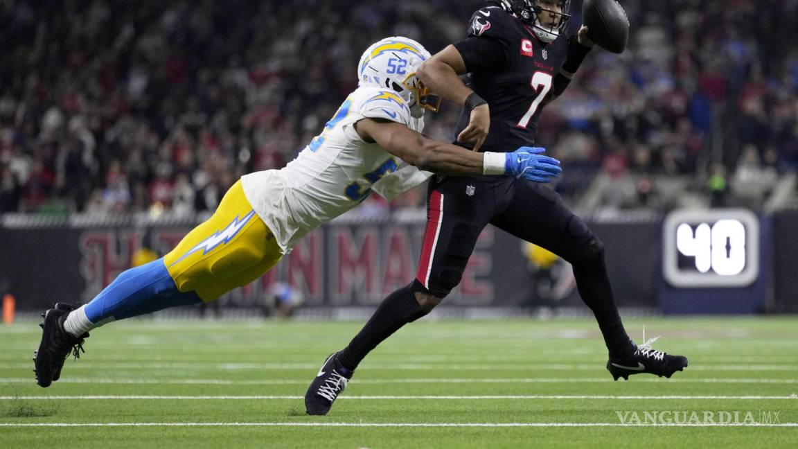 C.J. Stroud y la defensa de los Texans destrozan a los Chargers y avanzan a la Ronda Divisional