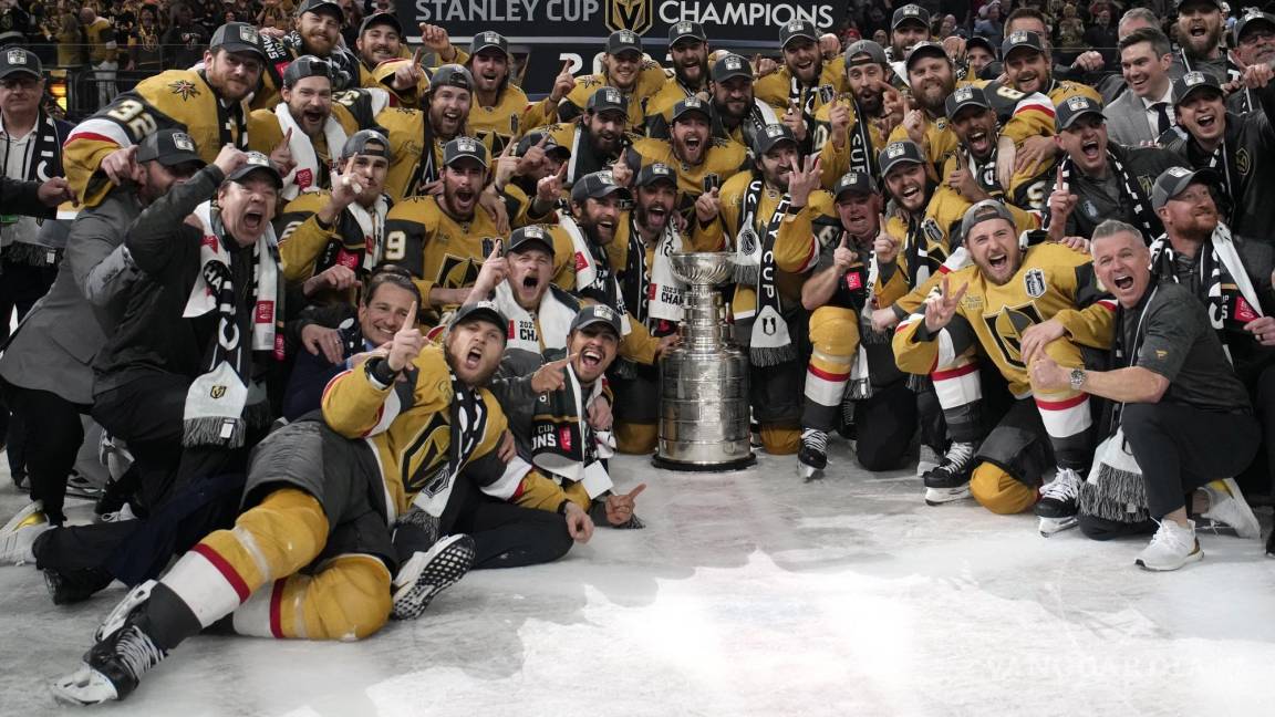 Golden Knights monarcas de la NHL: vencen a los Panthers y alzan la Stanley Cup