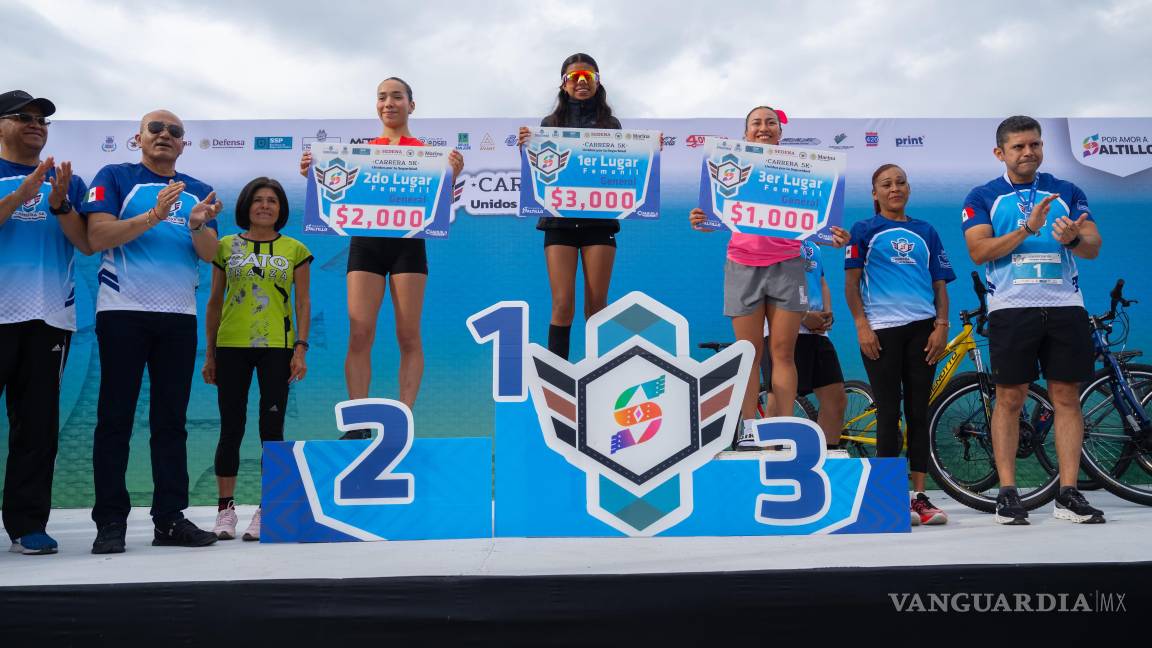 Saltillo: Carrera ‘Unidos por la Seguridad’ fortalece lazos entre ciudadanía y corporaciones policiacas