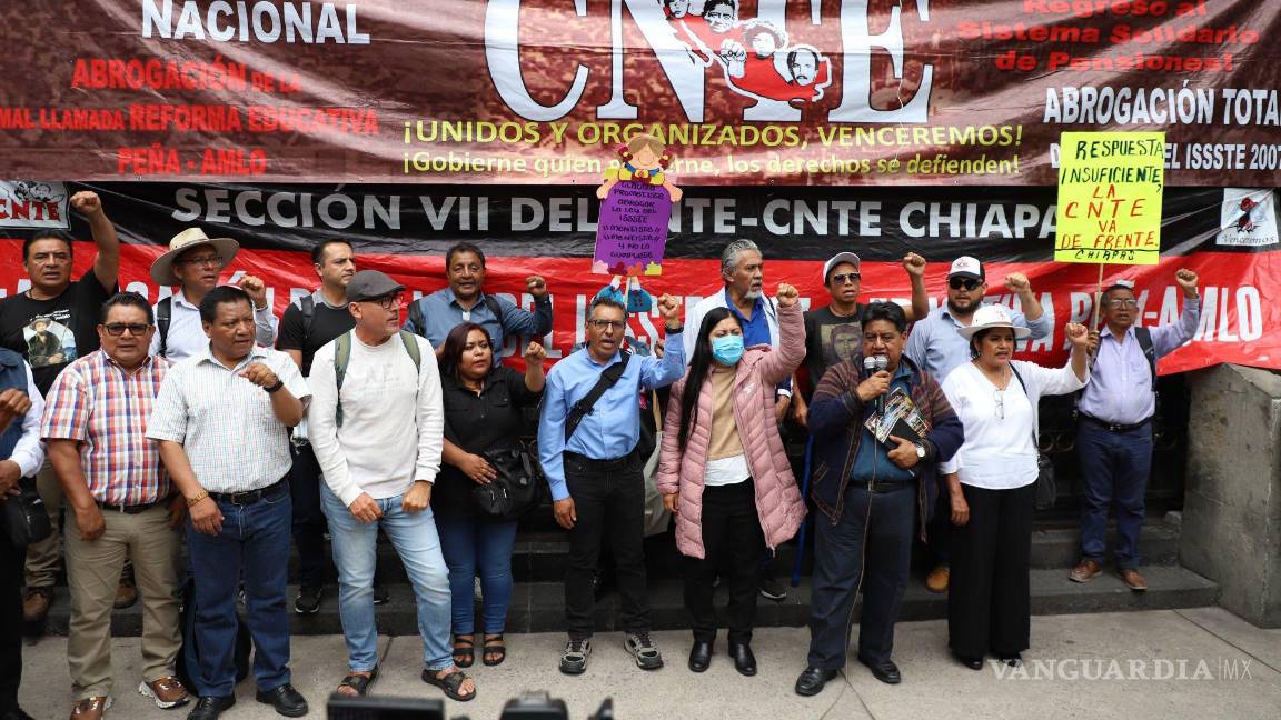 Segunda reunión de la CNTE y Segob concluye con resultados nulos