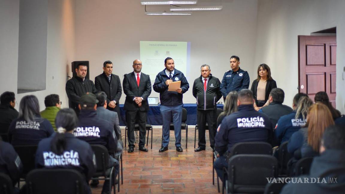 Policías de Monclova se capacitan en solución de conflictos