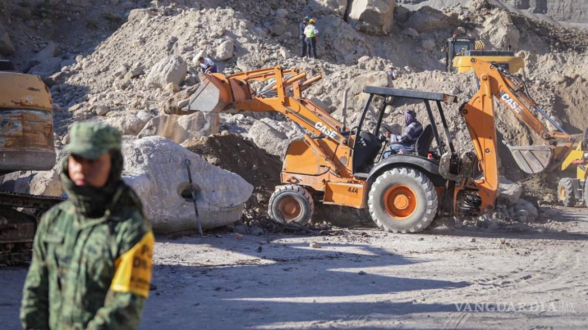 Derrumbe en mina de arena sepulta a dos mineros en Amacuzac