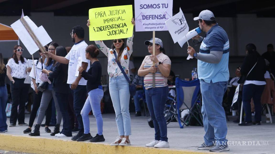 ‘Defiéndenos para poder defenderte’; piden trabajadores del Poder Judicial en Coahuila solidaridad a ciudadanía ante recortes federales
