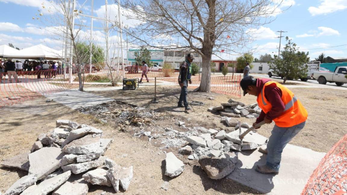 $!Los trabajos incluirán instalación de bancas, juegos infantiles, pasto sintético, luminarias y arbolado para fortalecer la convivencia familiar.