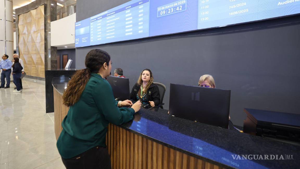 $!El modelo de juzgados únicos y uso de tecnología agiliza trámites y mejora la experiencia de los usuarios.
