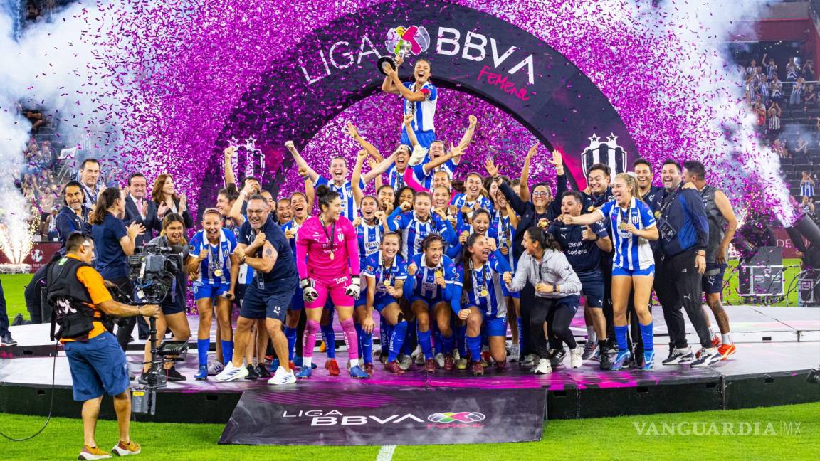 ¡La Liga MX Femenil se pinta de rayas! Monterrey se impone al América en penales y son campeonas del Clausura 2024