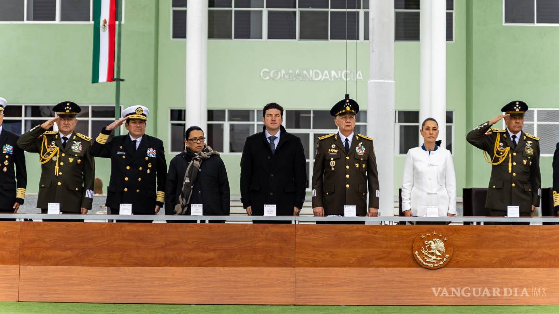 Resalta Claudia Sheinbaum labor de Coahuila en conformación del Ejército mexicano