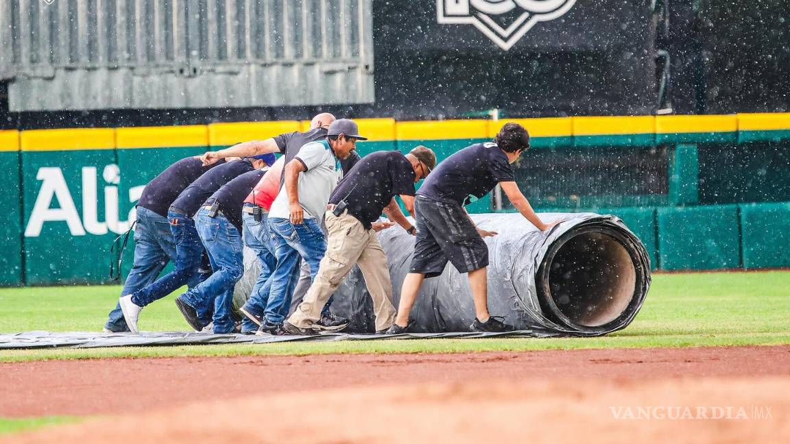 Juego suspendido por lluvia entre Saraperos y Algodoneros; habrá doble cartelera el domingo