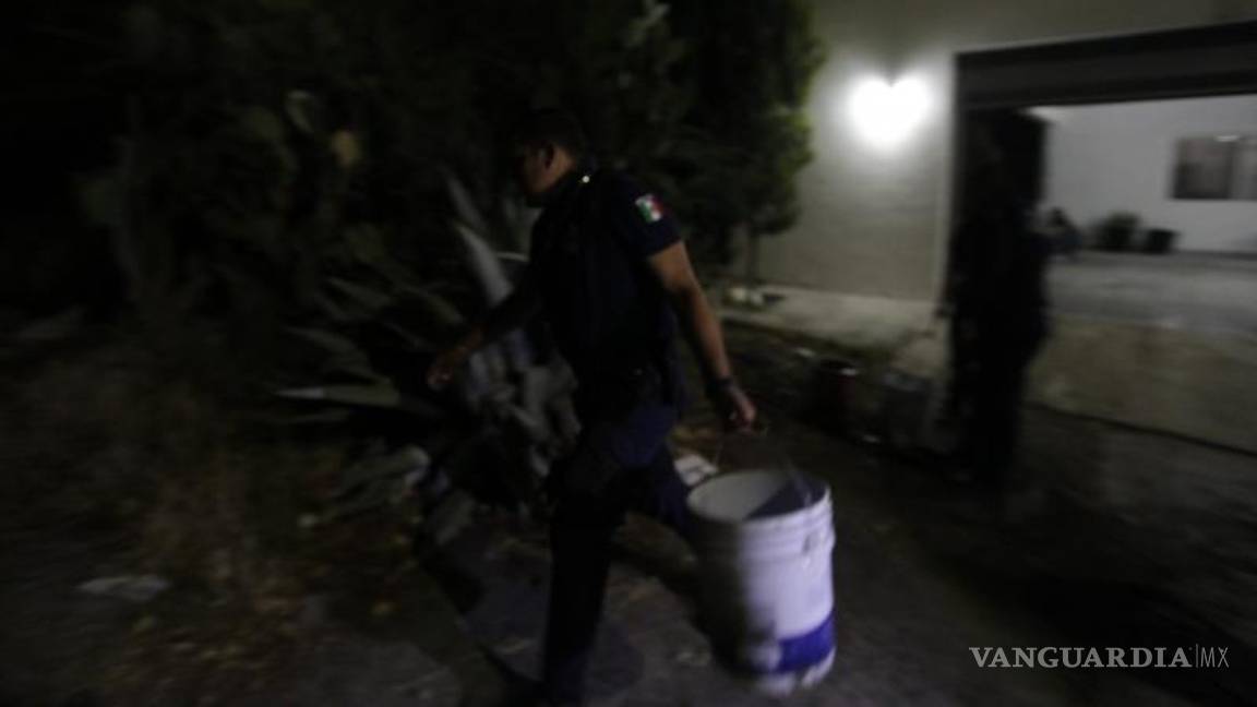 $!Fue en un predio de la colonia Guanajuato Oriente que se presentó el siniestro.