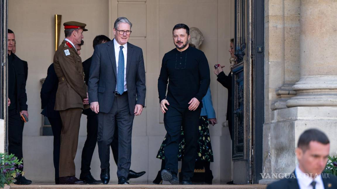 $!París y Londres enviarán próximamente a Ucrania una misión militar que evaluará sobre el terreno las posibilidades de despliegue de la fuerza.