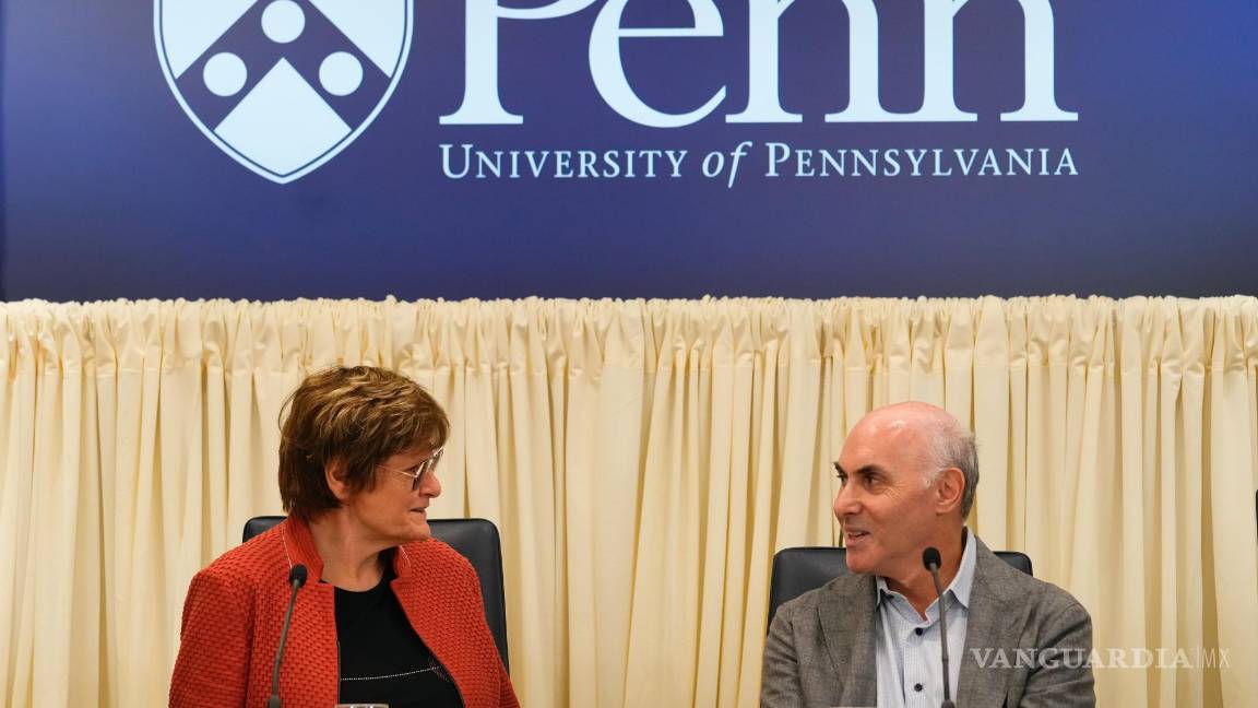 $!02/11/2023. La bioquímica húngaro-estadounidense Katalin Karikó y el médico científico estadounidense Drew Weissman en la Universidad de Pensilvania