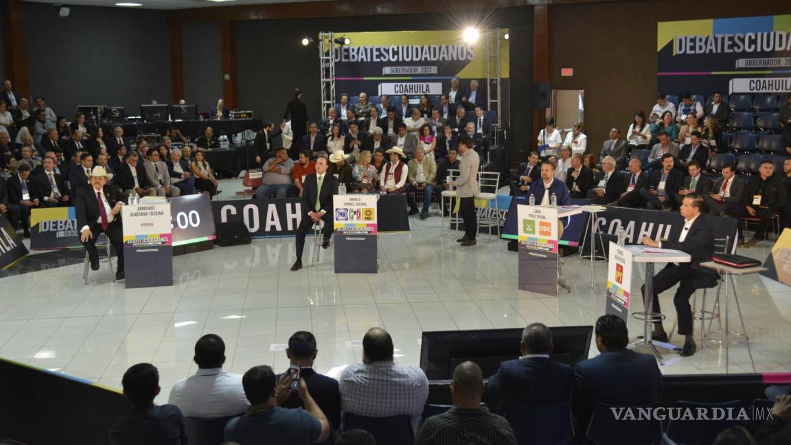 Elecciones Coahuila 2023: Debates llegaron al 23 por ciento de electores, pero no cambiaron preferencias