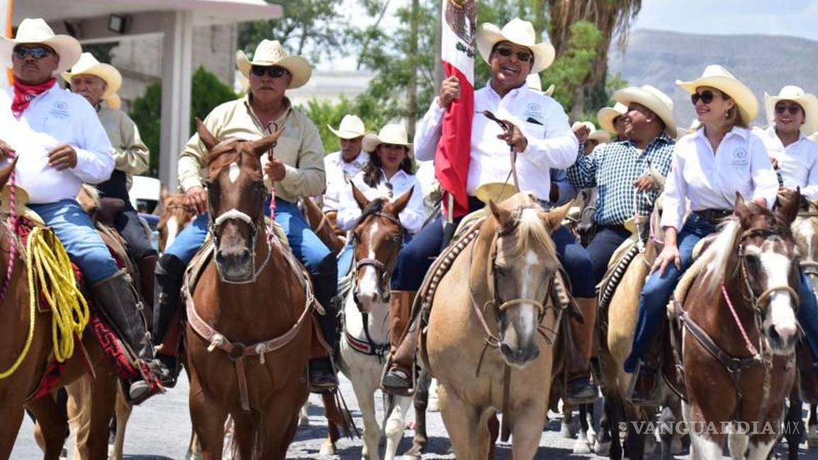 $!Al terminar la cabalgata, en Los Pinabetes se realizó un evento lleno de música con grupo Los Comisarios y se ofreció comida a los cabalgantes