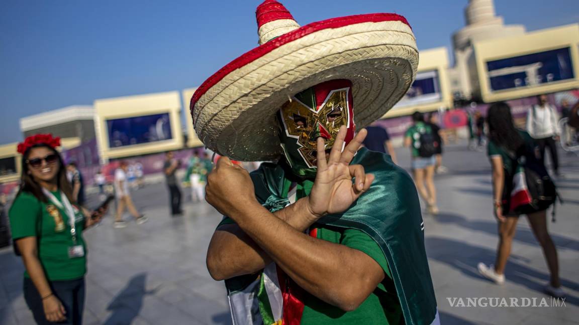 ¡Que se sienta el ‘power’ mexicano! Así llegan los aficionados al juego ante Arabia (fotos)