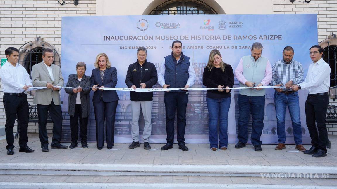 Inaugura Chema Morales el Museo de Ramos Arizpe