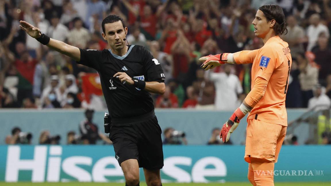 $!César Ramos durante el juego entre Portugal y Suiza.