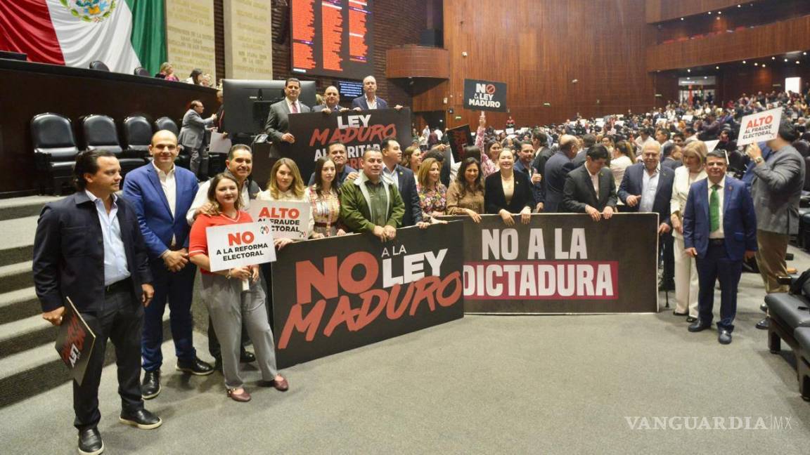 $!El coordinador del PRI en la Cámara de Diputados anunció el voto en contra de su bancada durante el debate legislativo.