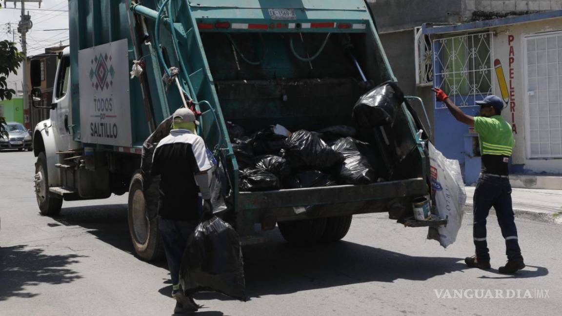 ¡Mucho ojo! No habrá recolección de basura el 25 de diciembre ni el 1 de enero en Saltillo