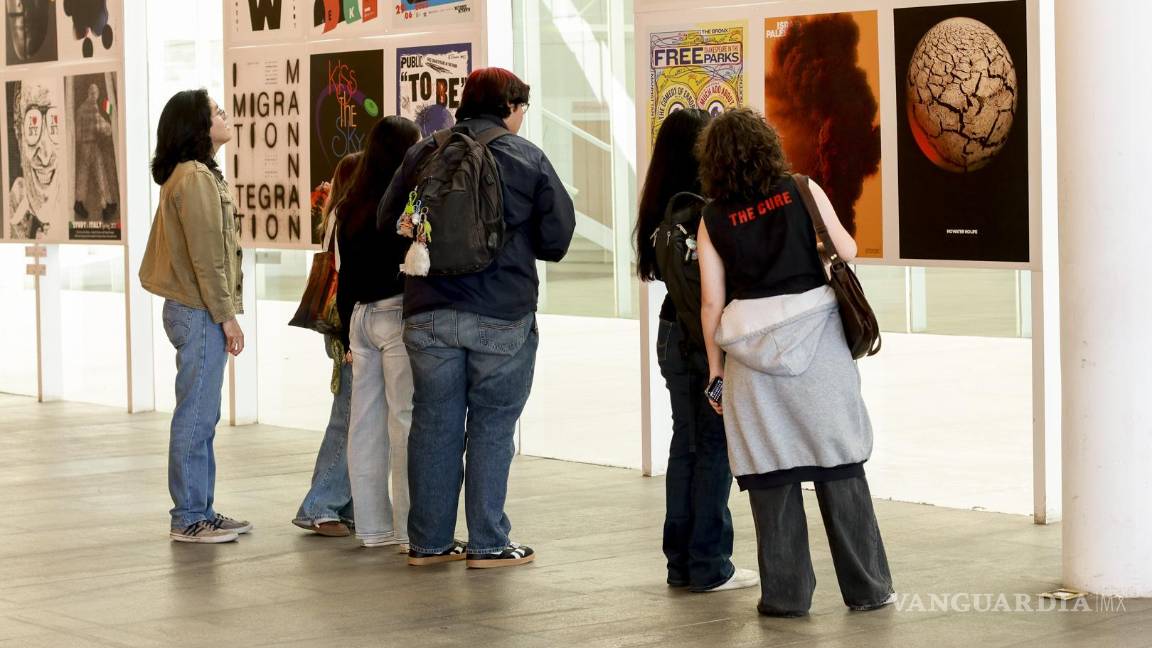 $!La exposición reúne 419 carteles distribuidos en cuatro categorías temáticas.