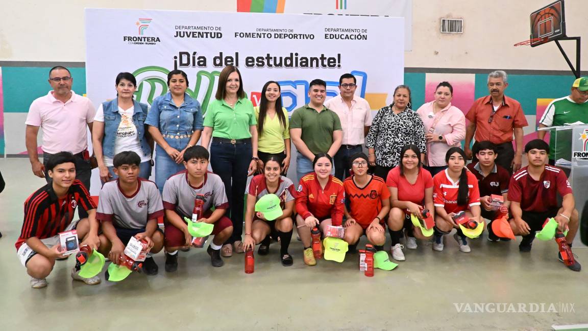 Rally estudiantil reúne a más de mil jóvenes en Ciudad Frontera