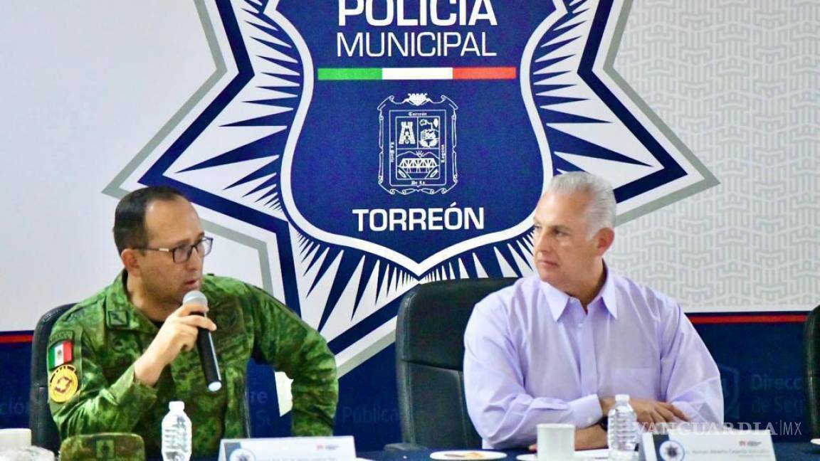 Reconoce Mando Especial estrategia de seguridad desplegada en Torreón