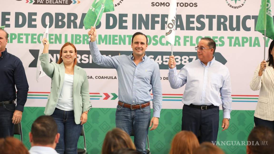 Continúan obras en Coahuila: arranca proyecto de semaforización y pavimentación en Arteaga