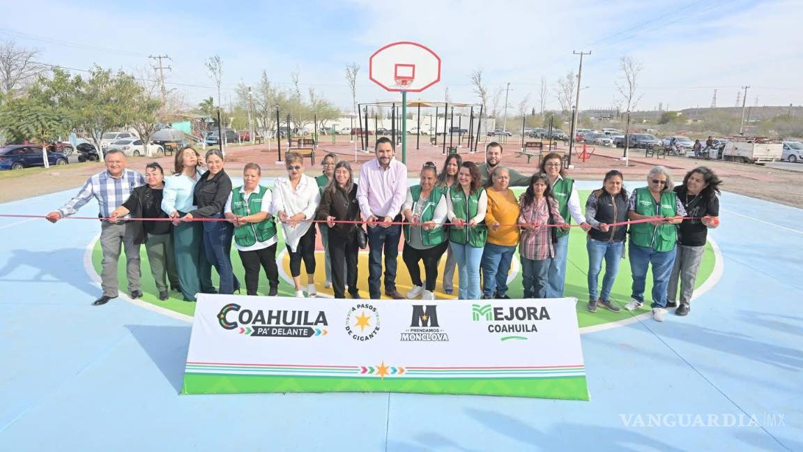 $!La plaza de la colonia Los Álamos fue remodelada en su primera etapa para brindar un entorno más seguro y funcional a las familias.