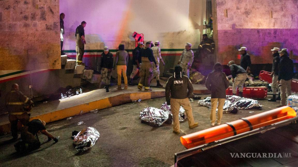 Suspenden definitivamente a agente del INM, tras incendio en Ciudad Juárez