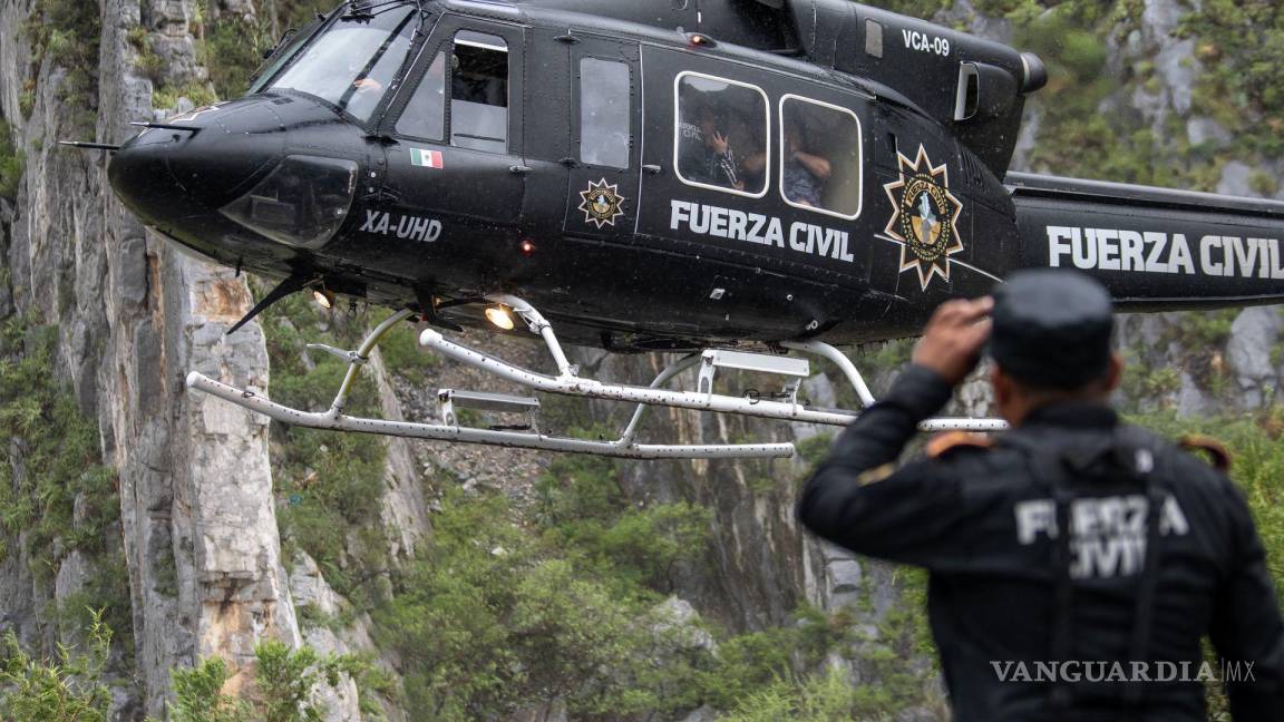 Con helicóptero y drones, localizan a sexta víctima de ciclón “Alberto”, en Nuevo León