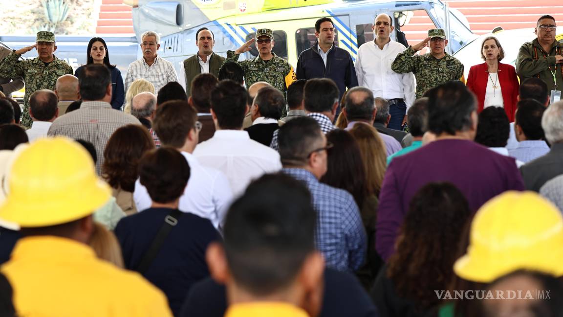 $!El Gobierno de Coahuila puso en marcha en Saltillo el operativo estatal de combate y prevención de incendios forestales 2026, con brigadas especializadas y equipamiento para atender siniestros en zonas serranas.