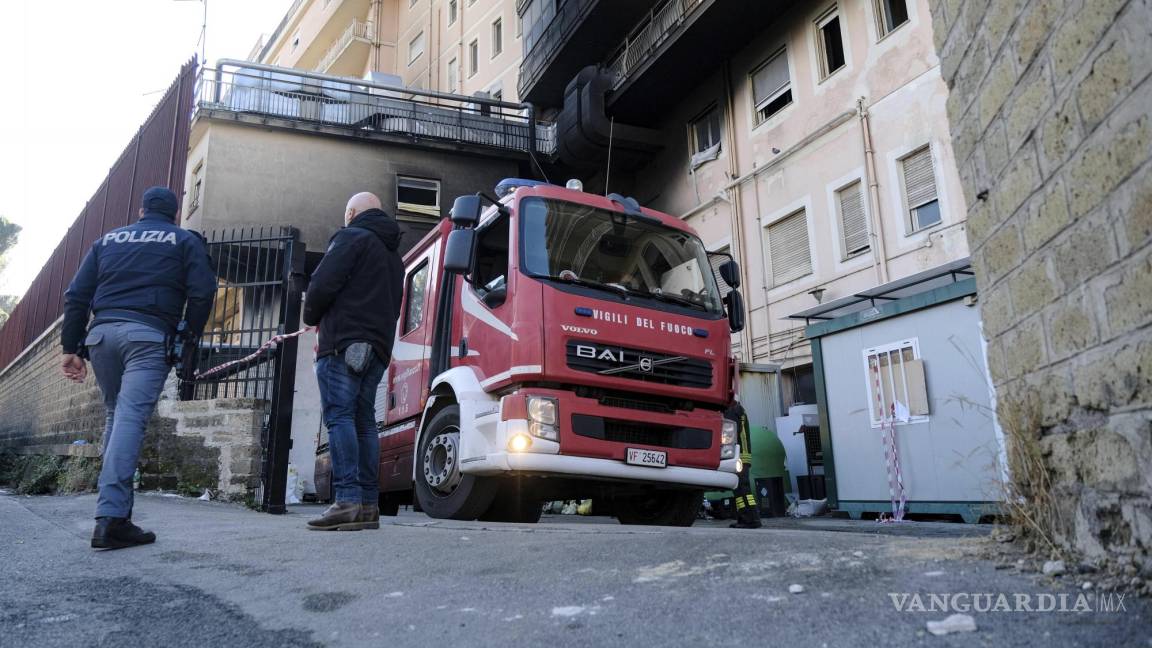 Fallecen tres personas luego de incendiarse un hospital cercano a Roma