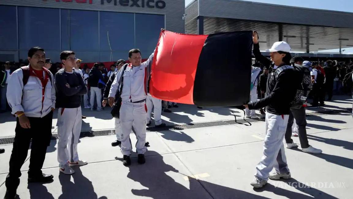 Estiman que la huelga en Audi Puebla podría durar hasta dos semanas más