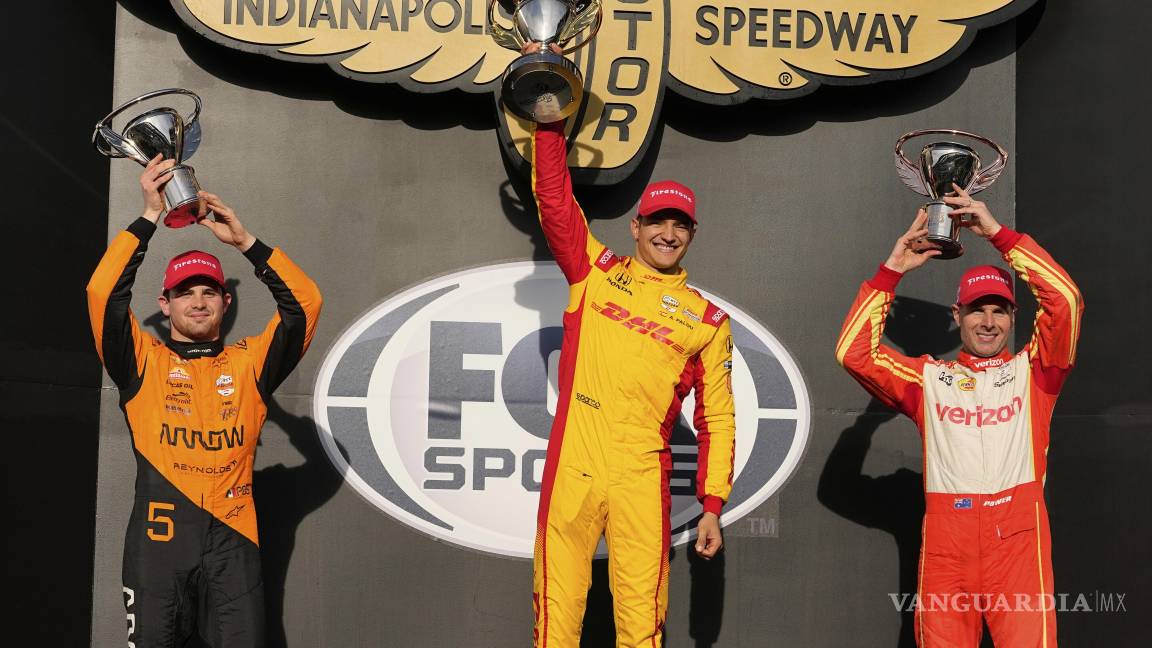 Pato O’Ward se sube al podio del Gran Premio de Indianápolis