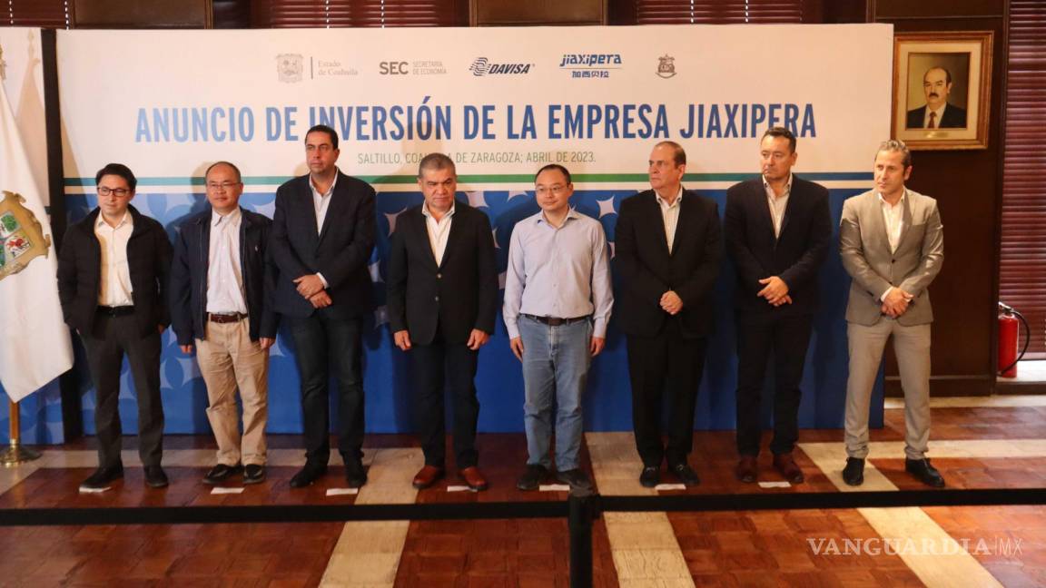 Apuesta Jiaxipera 60 mdd por Ramos Arizpe